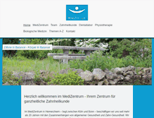 Tablet Screenshot of medizentrum.de